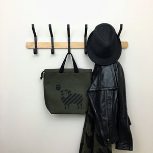 Olive Sheep Project Bag